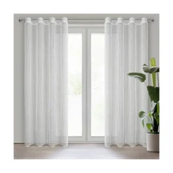 Firana ATENA 140x260 biała przelotki * EUROFIRANY B.B. Choczyńscy Sp.J. New