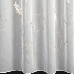 Firana AURELIA złoty haft liścia 140x270 cm * EUROFIRANY B.B. Choczyńscy Sp.J. Online