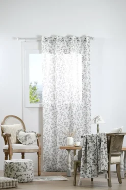 Firana CLARINE 140x260 gałązki ptaki * STOF