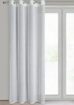 Firana GINA 140x250 biała serduszka * EUROFIRANY B.B. Choczyńscy Sp.J. Online