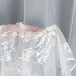 Firana JULIA 350x270 haft roślinny biała * EUROFIRANY B.B. Choczyńscy Sp.J. Clearance