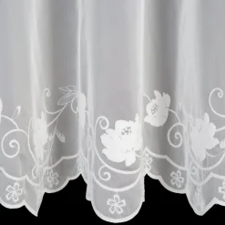 Firana LETI haft kwiatowy 350x160 cm * EUROFIRANY B.B. Choczyńscy Sp.J. Discount