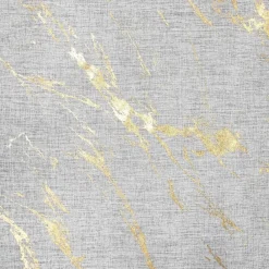 Firana MOLLY1 140x250 cm biała/złota przelotka * EUROFIRANY B.B. Choczyńscy Sp.J.