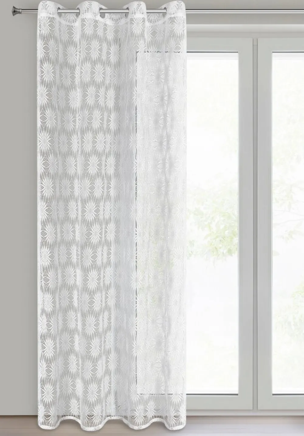Firana ROZI siatka 140x250 cm * EUROFIRANY B.B. Choczyńscy Sp.J. Online