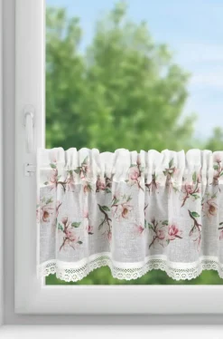 Firana zazdrostka ARI 30x150 kwiaty * EUROFIRANY B.B. Choczyńscy Sp.J. Sale