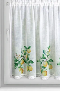 Firana zazdrostka CLOE 90x150 cm koronka * EUROFIRANY B.B. Choczyńscy Sp.J. Outlet
