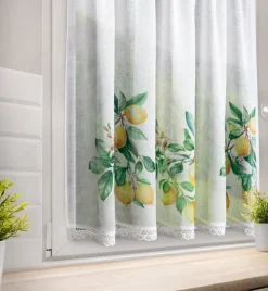 Firana zazdrostka CLOE 90x150 cm koronka * EUROFIRANY B.B. Choczyńscy Sp.J. Outlet
