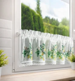 Firana zazdrostka CLOE 30x150 cm koronka * EUROFIRANY B.B. Choczyńscy Sp.J. Sale