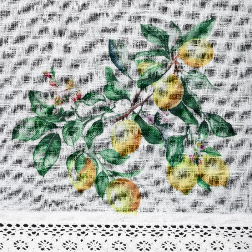 Firana zazdrostka CLOE 30x150 cm koronka * EUROFIRANY B.B. Choczyńscy Sp.J. Sale