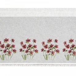 Firana zazdrostka ISA 60x150 kwiaty * EUROFIRANY B.B. Choczyńscy Sp.J. Sale