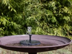 Fontanna solarna do poidełka dla ptaków 13 cm * Esschert Design Outlet
