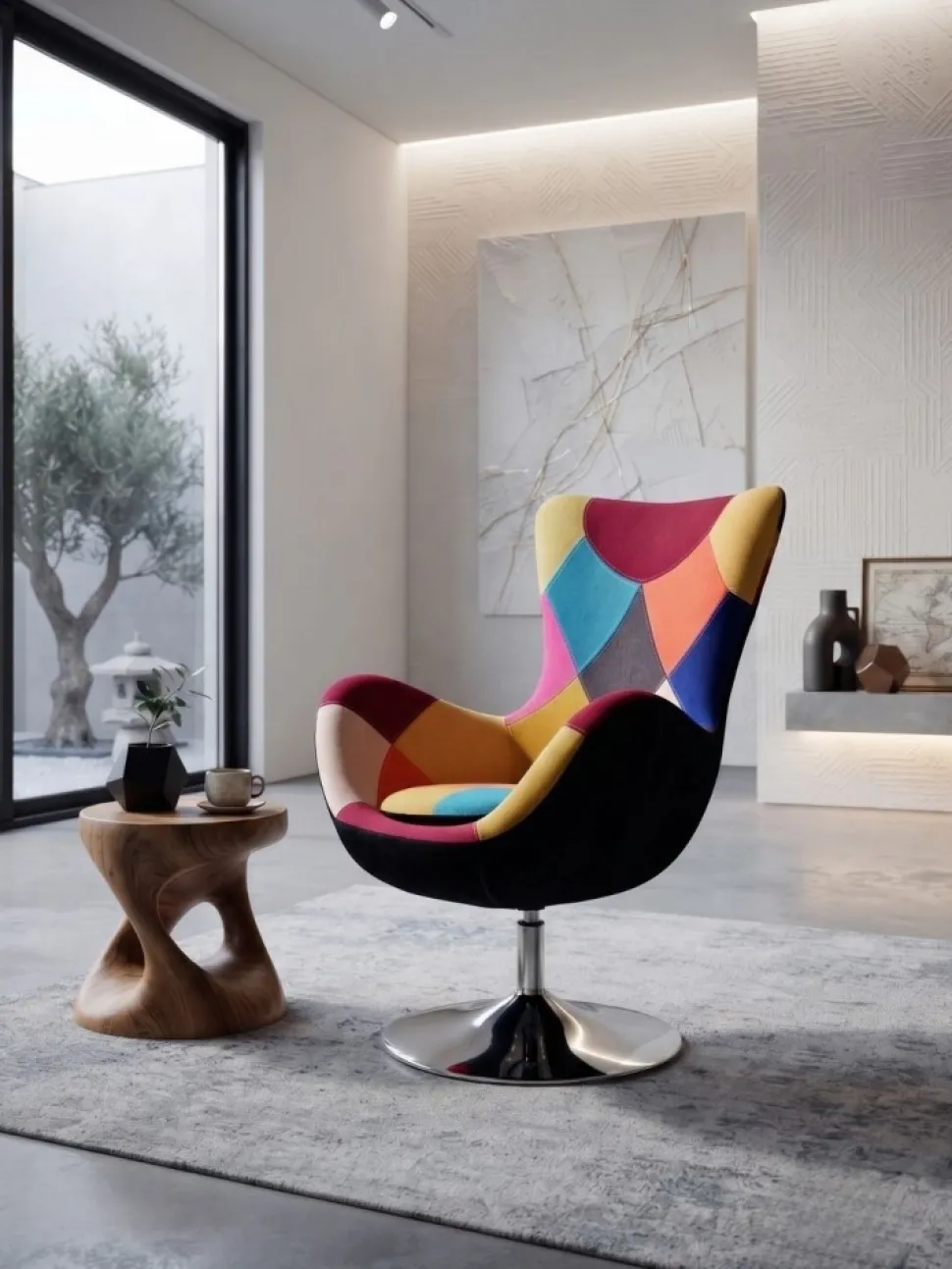 Fotel typu uszak BUTTERFLY