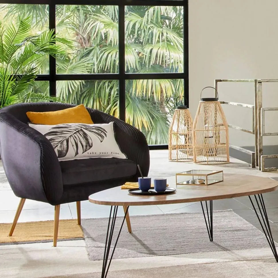 Fotel wypoczynkowy Solaro Velvet Grey
