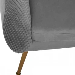 Fotel wypoczynkowy Solaro Velvet Grey