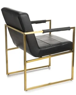 Fotel Kori Gold Black * HowHomely Best