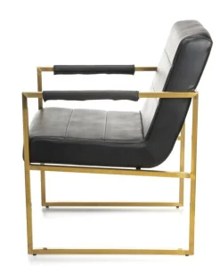 Fotel Kori Gold Black * HowHomely Best