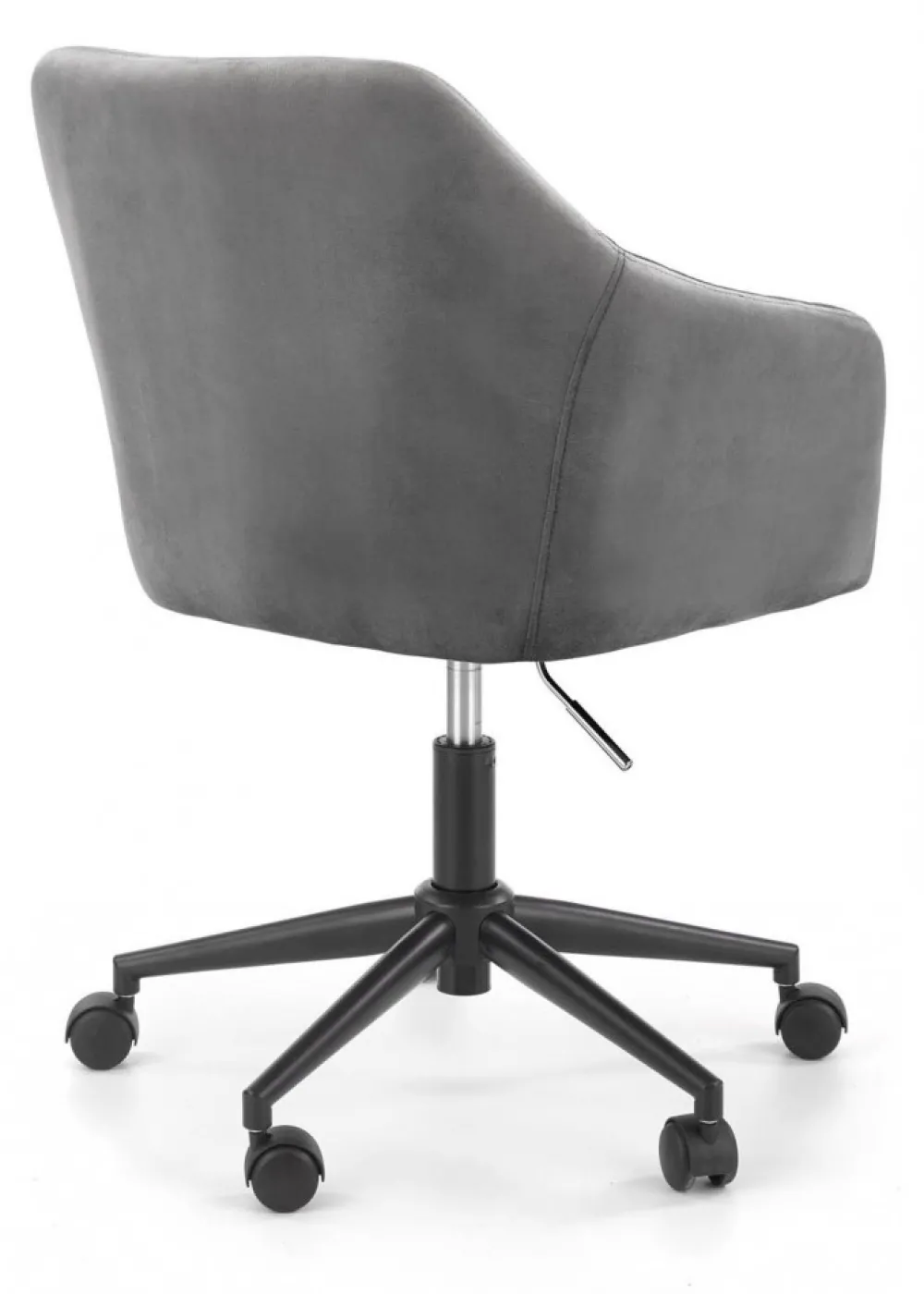 Fotel obrotowy Fresco Velvet popielaty * Halmar