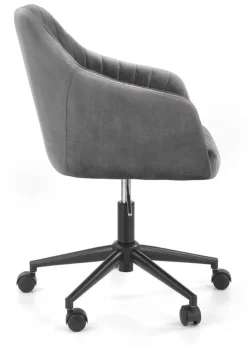 Fotel obrotowy Fresco Velvet popielaty * Halmar
