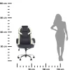 Fotel obrotowy z eco skóry Barton * Halmar