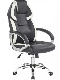 Fotel obrotowy z eco skóry Barton * Halmar