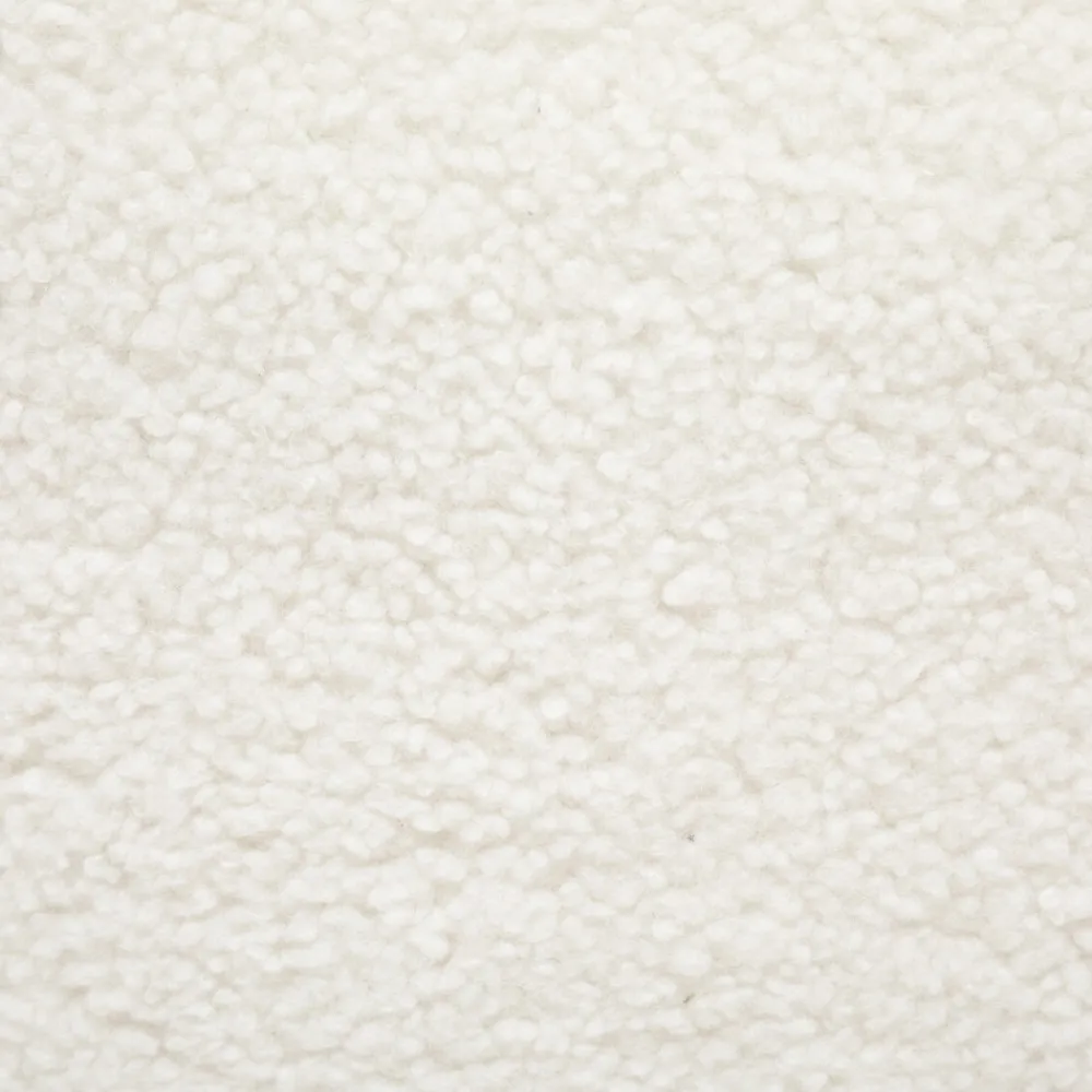Fotel Romi biały boucle * Atmosphera Outlet