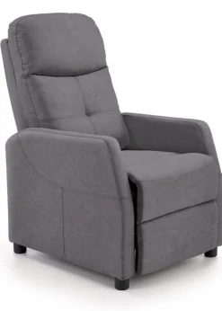 Fotel wypoczynkowy Felipe Velvet popiel * Halmar Outlet