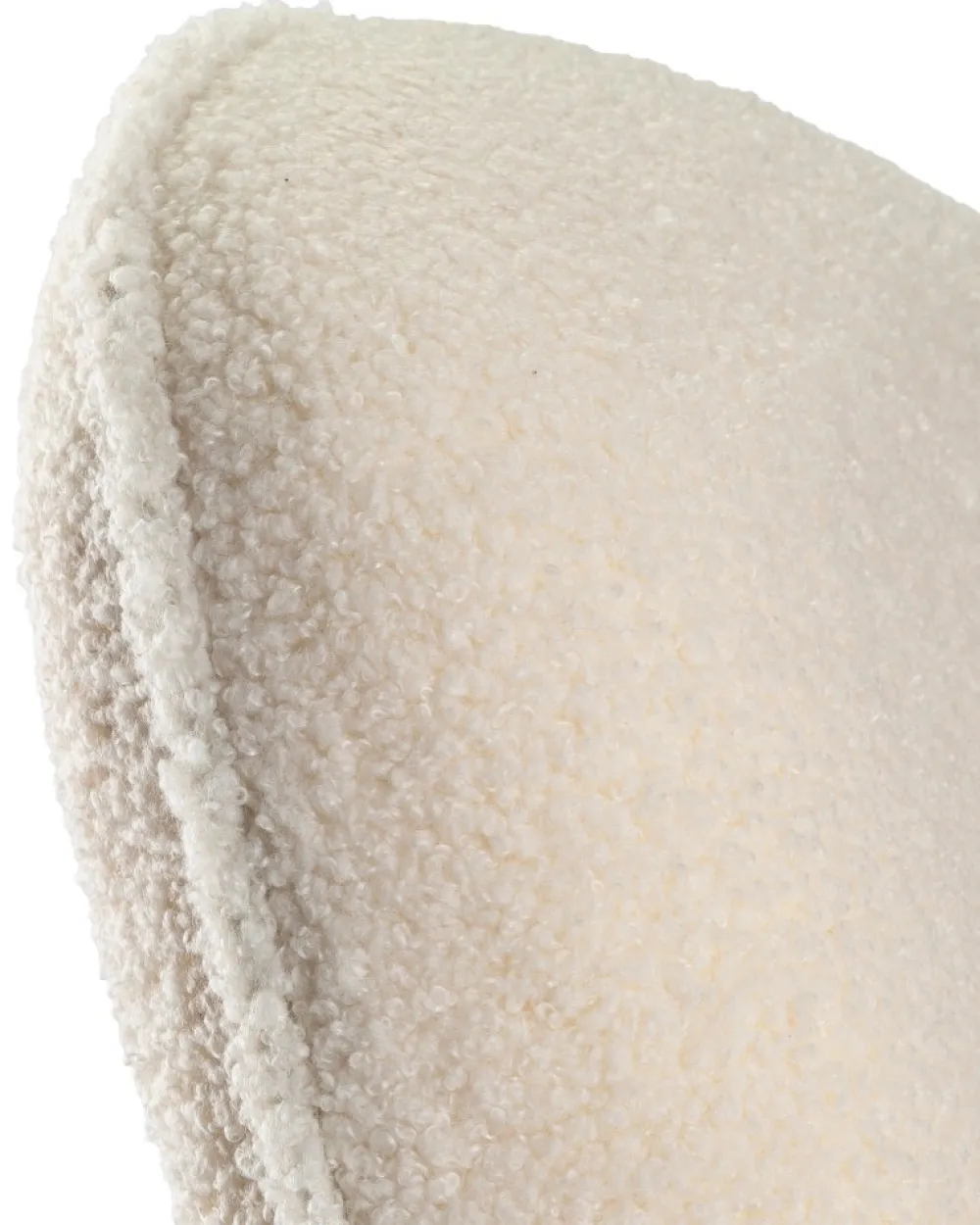 Fotel wypoczynkowy ROKER kremowy Teddy * HowHomely Discount