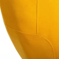 Fotel wypoczynkowy Solaro Velvet Mustard * Atmosphera