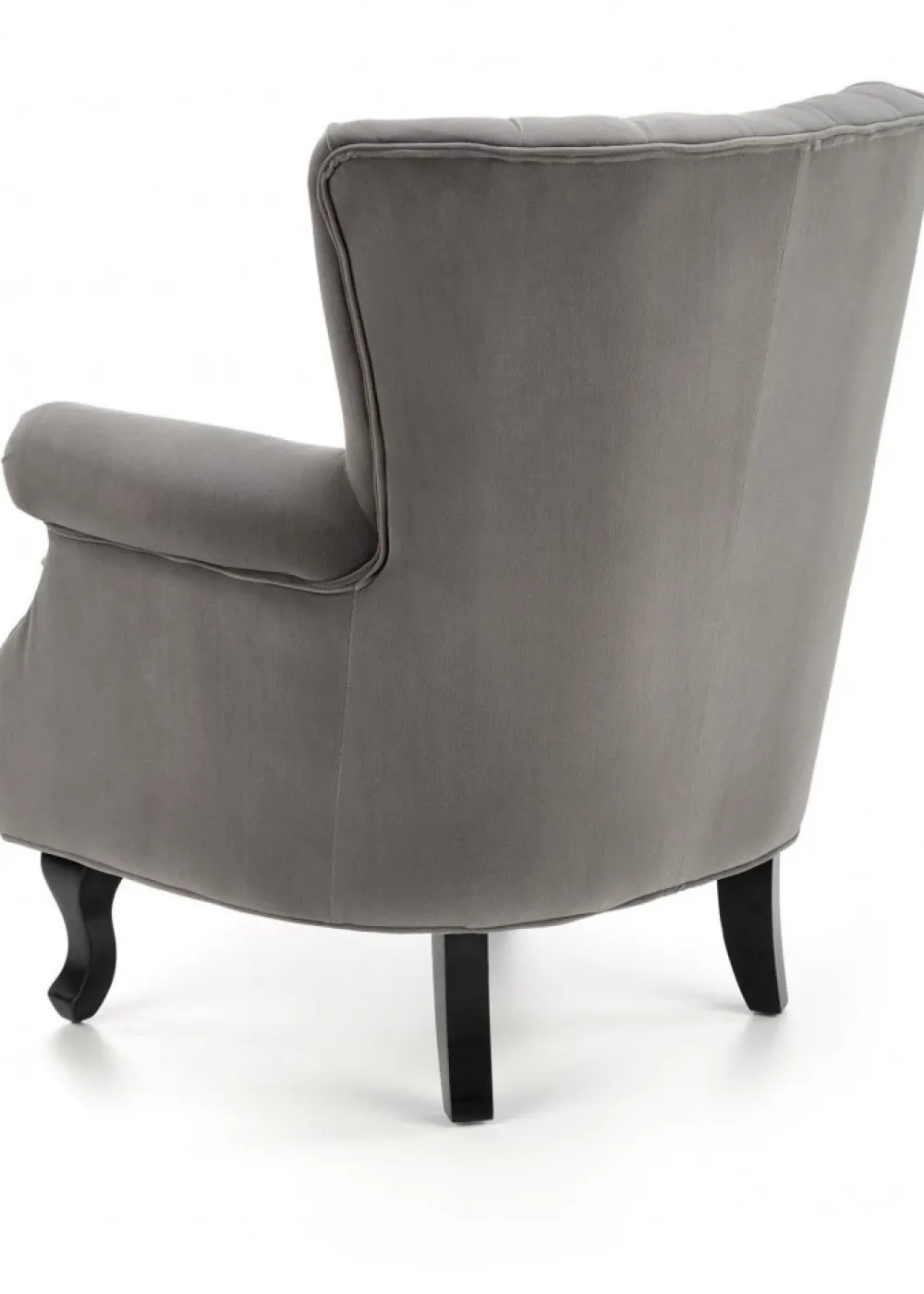 Fotel wypoczynkowy Titan Velvet popiel * Halmar Outlet