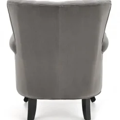 Fotel wypoczynkowy Titan Velvet popiel * Halmar Outlet