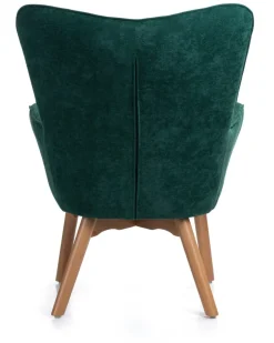 Fotel z podnóżkiem Grella Bottle Green * HowHomely Sale
