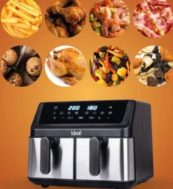 Frytkownica beztłuszczowa Eldom IK1500 dualcrisp