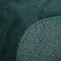 Futrzana narzuta NINA 220x240 cm zielona * EUROFIRANY B.B. Choczyńscy Sp.J. Discount