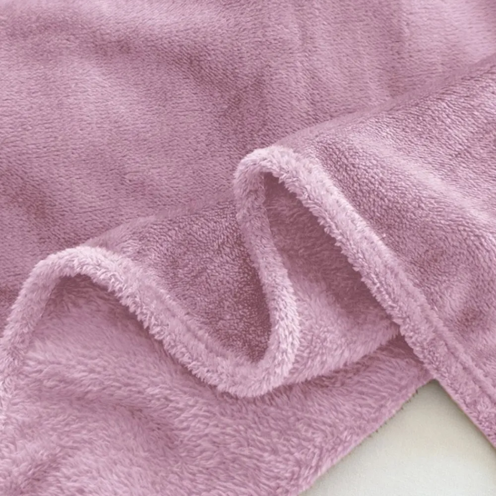 Gładki koc COSY 160x200 cm różowy * Outlet
