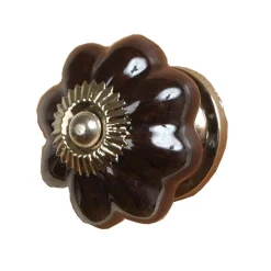Gałka ceramiczna Enola Black