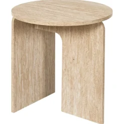 Geometryczny stolik kawowy Lykke piaskowy beż