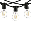 Girlanda ogrodowa FESTOON LIGHTS 9m czarna 15xE27