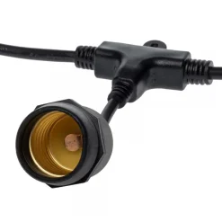 Girlanda ogrodowa 15m czarna E27 * Eko-light New