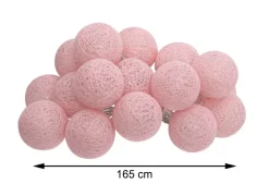 Girlanda świetlna 16 LED Różowa * Atmosphera Sale