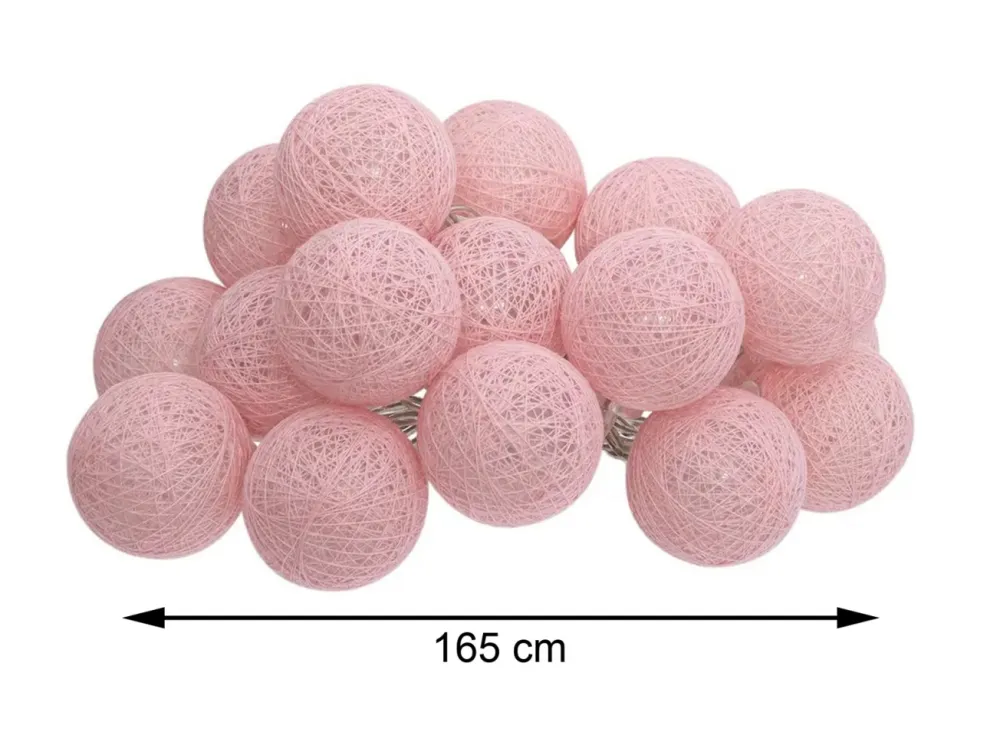 Girlanda świetlna 16 LED Różowa * Atmosphera Sale