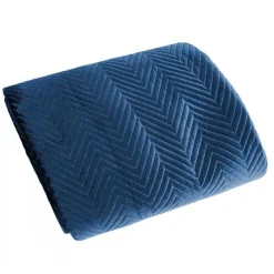 Granatowa narzuta SOFIA 230x260 cm * EUROFIRANY B.B. Choczyńscy Sp.J.