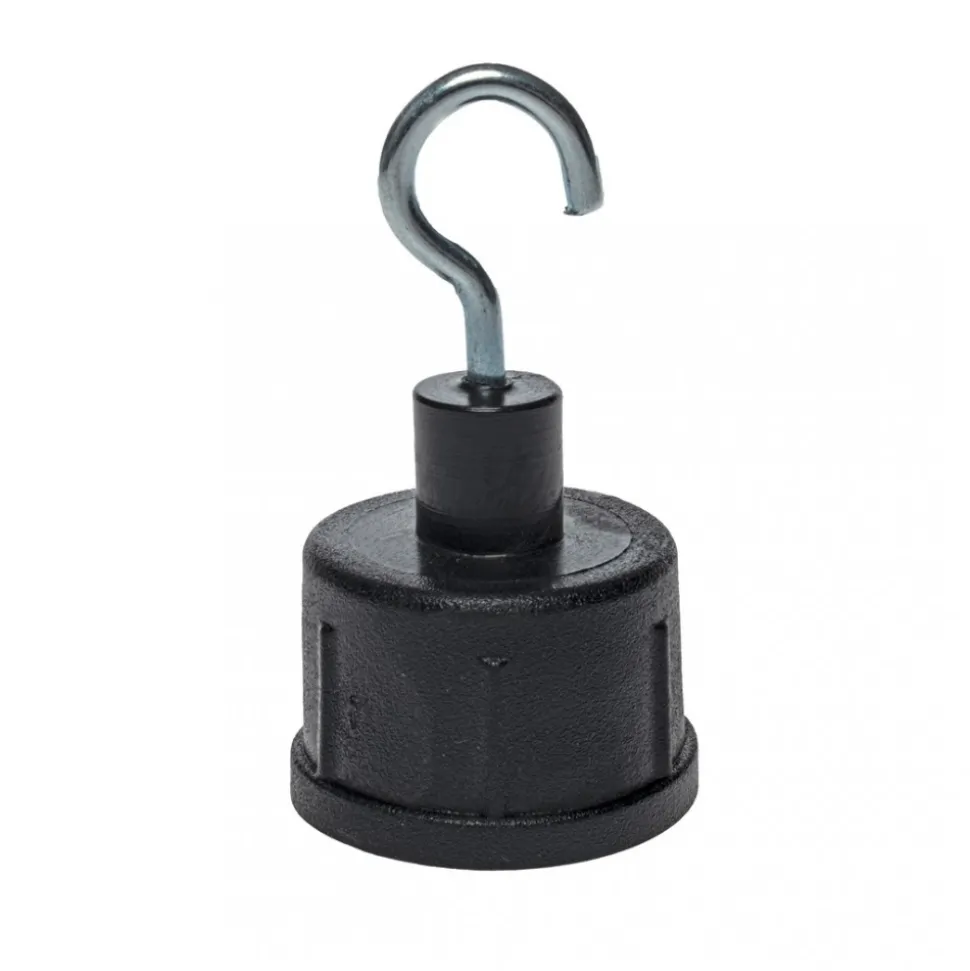 Hak do girlandy Czarny Metal 3x5cm