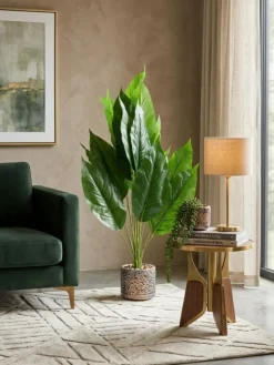 Helikonia sztuczna w ozdobnej doniczce 84 cm * IBERGARDEN Outlet