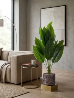Helikonia sztuczna w ozdobnej doniczce 84 cm * IBERGARDEN Outlet
