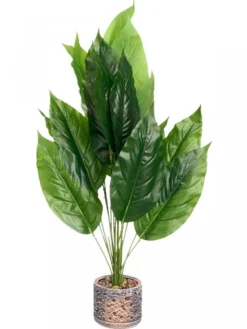 Helikonia sztuczna w ozdobnej doniczce 84 cm * IBERGARDEN Outlet