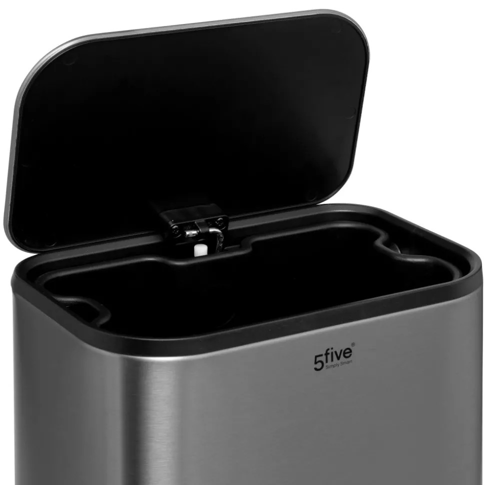 Jednokomorowy kosz na śmieci 5L Gris