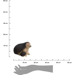 Jeż z małym jeżykiem figurka h10,8 cm * Esschert Design New