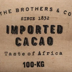 Jutowa poduszka do siedzenia Cacao