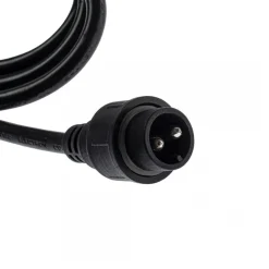 Kabel zasilający Girlandy Czarny 2m * Eko-light Discount