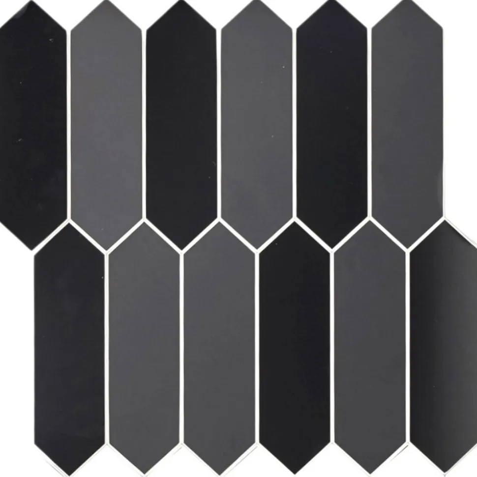 Kafelek samoprzylepny czarny diament 32,5x32,5 cm